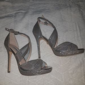 Nina Glitter Platform Heels
